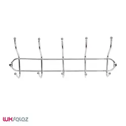 جا لباسی دکورال مدل دیوار کوب 5 شاخه | لوکس فلز