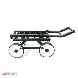 چرخ دستی گلبرگ مدل کوله کش | لوکس فلز