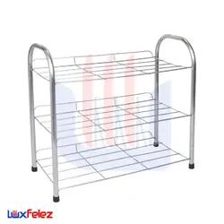 جاکفشی کادین مدل ایستا ۳ طبقه | لوکس فلز