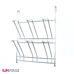 جا لیوانی زرین مدل آویز 6 شاخه | لوکس فلز