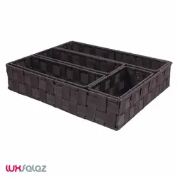 جا قاشقی سناتور مدل 5 خانه بافت متحرک | لوکس فلز