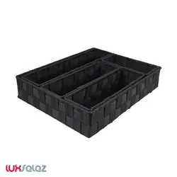 جا قاشقی سناتور مدل 5 خانه بافت متحرک | لوکس فلز