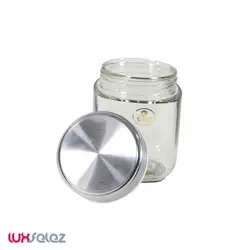 بانکه حبوبات کادین مدل دیبا سایز 4 | لوکس فلز