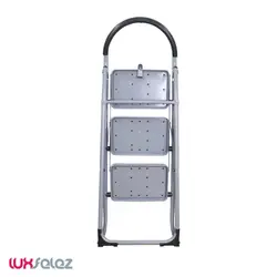 نردبان ایران پایه مدل دسته دار سه پله | لوکس فلز