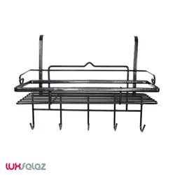 جا لوازم حمام و موادشوینده پرشیا مدل درب آویز | لوکس فلز