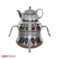 کتری و قوری نِزاز مدل 4036 استیل | لوکس فلز