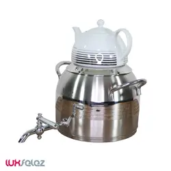 کتری و قوری نِزاز مدل 2600 استیل | لوکس فلز