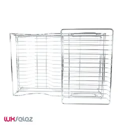 جا ظرفی هدیه مدل آفتاب یک و نیم طبقه | لوکس فلز