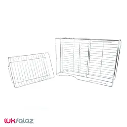 جا ظرفی هدیه مدل آفتاب یک و نیم طبقه | لوکس فلز