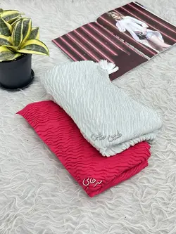 شال پلیسه موجی (4140) | مادام بلا | شال دخترانه | روسری دخترانه