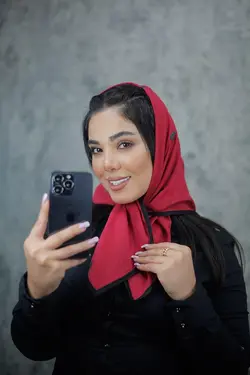 روسری مینی اسکارف گل دوزی کاکتوس (1913) | مادام بلا | شال دخترانه | روسری دخترانه