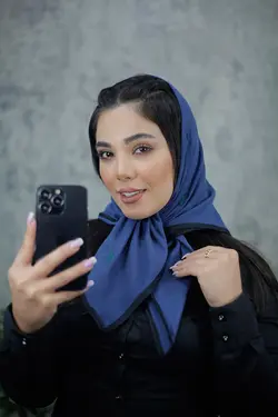 روسری مینی اسکارف گل دوزی کاکتوس (1913) | مادام بلا | شال دخترانه | روسری دخترانه