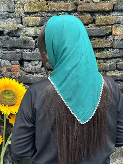 مینی اسکارف اسلپ مرواریدی (4618) | مادام بلا | شال دخترانه | روسری دخترانه