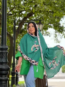 شال ترند شنل بهاره (1874) | مادام بلا | شال دخترانه | روسری دخترانه