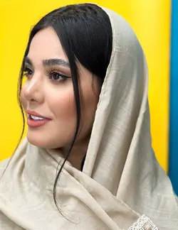 شال هندی خامه دوزی نواردار (1920) | مادام بلا | شال دخترانه | روسری دخترانه