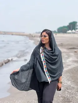 شال تک رنگ هندی (1958) | مادام بلا | شال دخترانه | روسری دخترانه