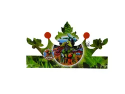 تاج قطار دایناسور ها 6 عددی