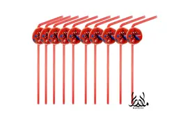 نی نوشیدنی مرد عنکبوتی ( 10 عددی )