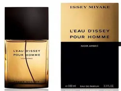ادکلن مردانه ایسی میاکی لئو دیسی پور هوم نویر امبر ادوپرفیوم Issey Miyake L'Eau d'Issey Pour Homme Noir Ambre EDP