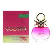 عطر و ادکلن زنانه بنتون کالرز دی بنتون پینک ادو تویلت Benetton Colors de Benetton Pink EDT Women