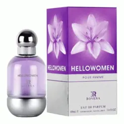 عطر ادکلن روونا هلوومن پور فم هالووین بنفش -ROVENA Hellowomen Pour Femme - فروشگاه تخصصی عطر و ادکلن ماندگار