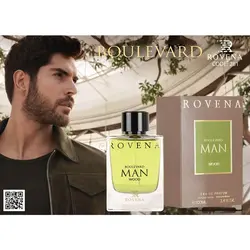 عطر ادکلن روونا بولوارد من وود بولگاری من وود اسنس - ROVENA Boulevard Man Wood - فروشگاه تخصصی عطر و ادکلن ماندگار