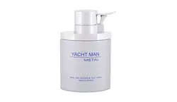 ادکلن مردانه یاچ من نقره ای YachtMan Metal