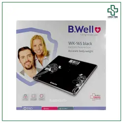 ترازو دیجیتال بی ول مدل WK-165 black - پخش پزشکی حامی طب
