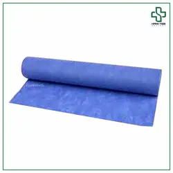 رول ملحفه یکبار مصرف آبی عرض 60 سانت 17 گرم - پخش پزشکی حامی طب