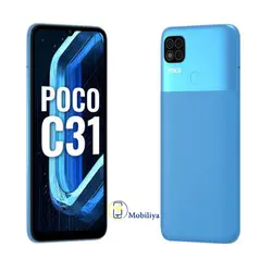 گوشی موبایل شیائومی مدل POCO C31 211033MI دو سیم‌ کارت ظرفیت 32 گیگابایت و رم 3 گیگابایت Xiaomi Poco C31 211033MI Dual SIM 32GB And 3GB RAM Mobile Phone