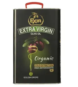 روغن زیتون ارگانیک اکسیر قوطی فلزی- 3 لیتر