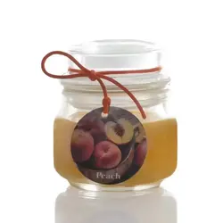 شمع معطر جار کوچک هلو