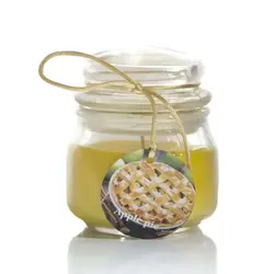 شمع معطر جار کوچک پای سیب