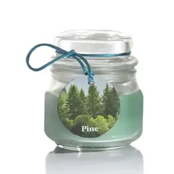 شمع معطر جار کوچک کاج