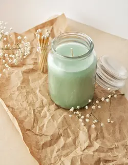 شمع معطر جار متوسط پارادایز