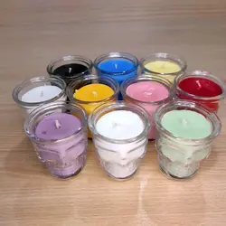 شمع معطر اسکلتی وانیل