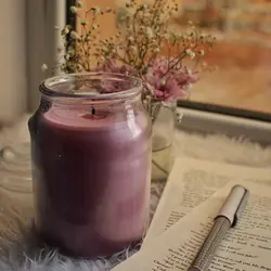 شمع معطر جار متوسط اسطوخودوس