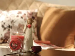 شمع معطر رز