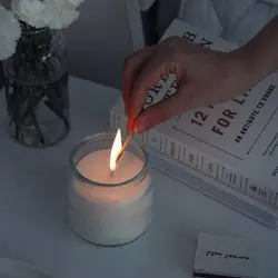 شمع معطر جار متوسط ارکیده