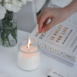 شمع معطر جار متوسط ارکیده