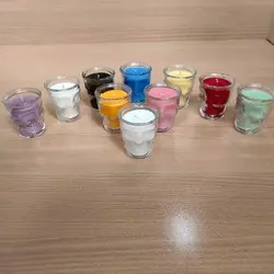 شمع معطر اسکلتی توت فرنگی