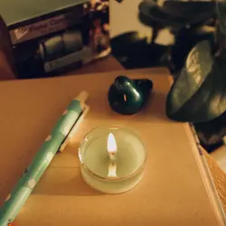 شمع معطر آرامش بخش دایره