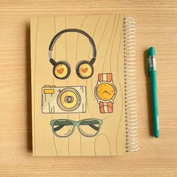 دفتر بی خط اکسسوری