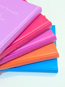 دفتر خط دار مینویسم آلبالویی