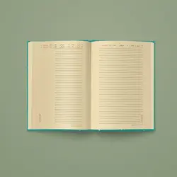 سررسید رقعی سیمی مثبت بافی