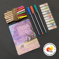 تقویم دیواری آویزان طبیعت