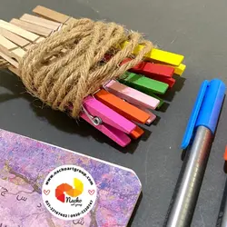 تقویم دیواری آویزان طبیعت