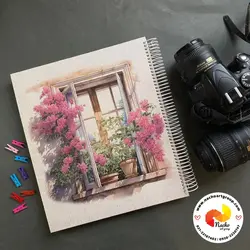 آلبوم عکس چسبی پنجره