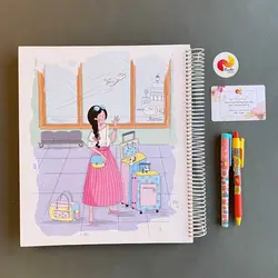 آلبوم عکس چسبی دختر مسافر