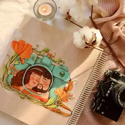 آلبوم عکس چسبی زوج خوشبخت